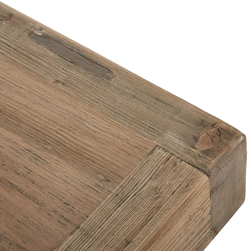 Elma 5-Drawer Buffet - Brown, Pine Wood