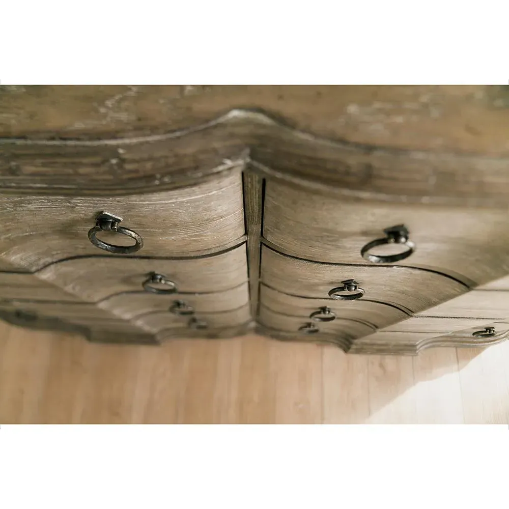 Elmer 8 Drawer Double Dresser - Brown, Wood