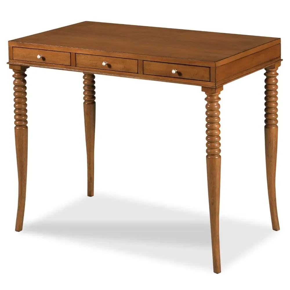 Eloise Writing Desk - Brown, Wood