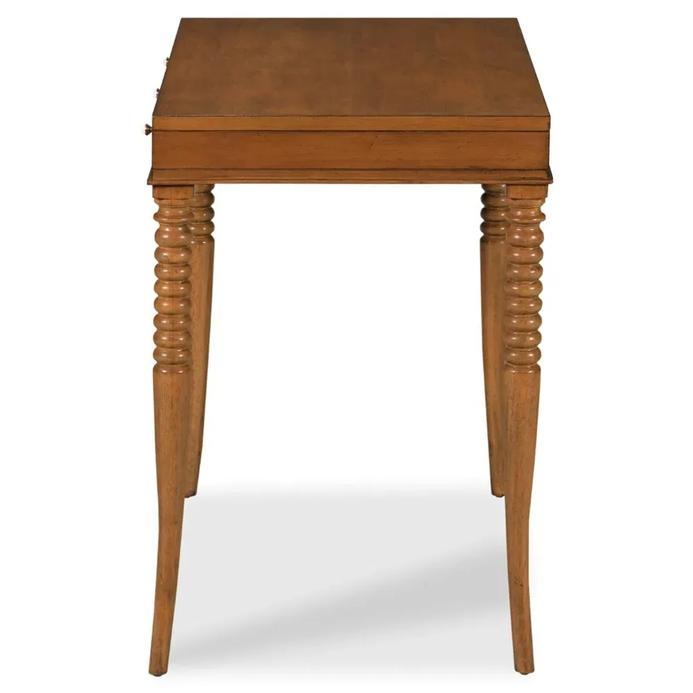 Eloise Writing Desk - Brown, Wood