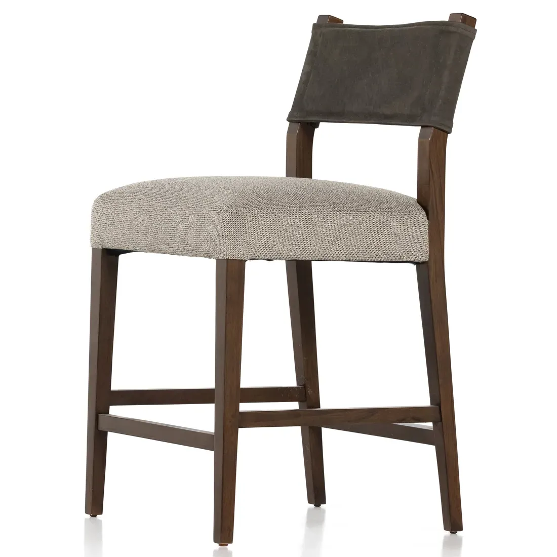 Ely Counter Stool - Grey, Parawood