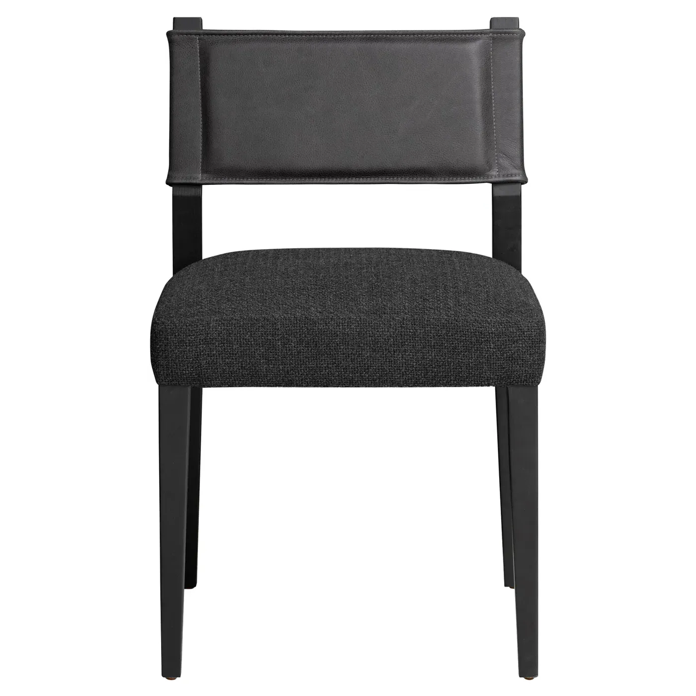 Ely Dining Side Chair - Black, Ash image