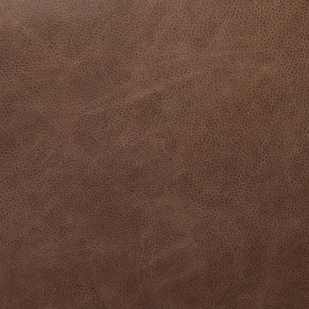 Ely Dining Side Chair - Brown, Leather