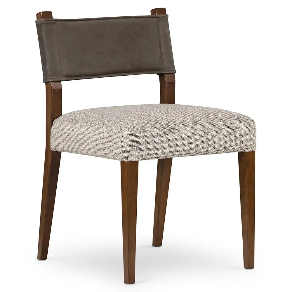 Ely Dining Side Chair - Grey, Parawood