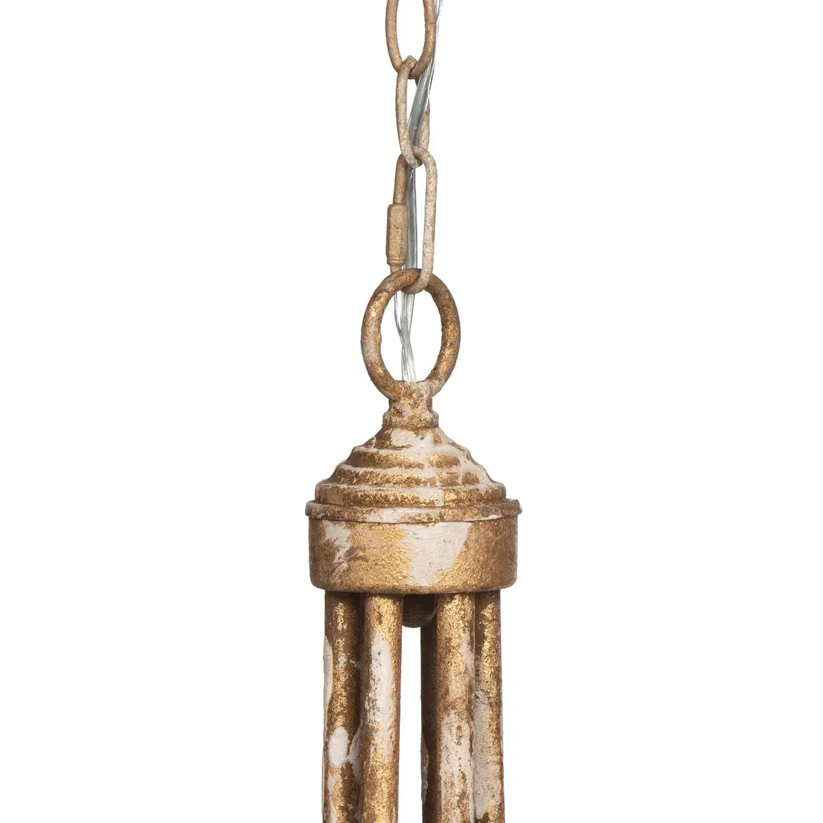 Elyndra Chandelier - Antique Gold, Iron