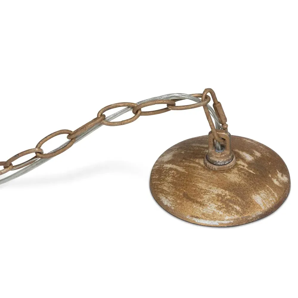 Elyndra Chandelier - Antique Gold, Iron