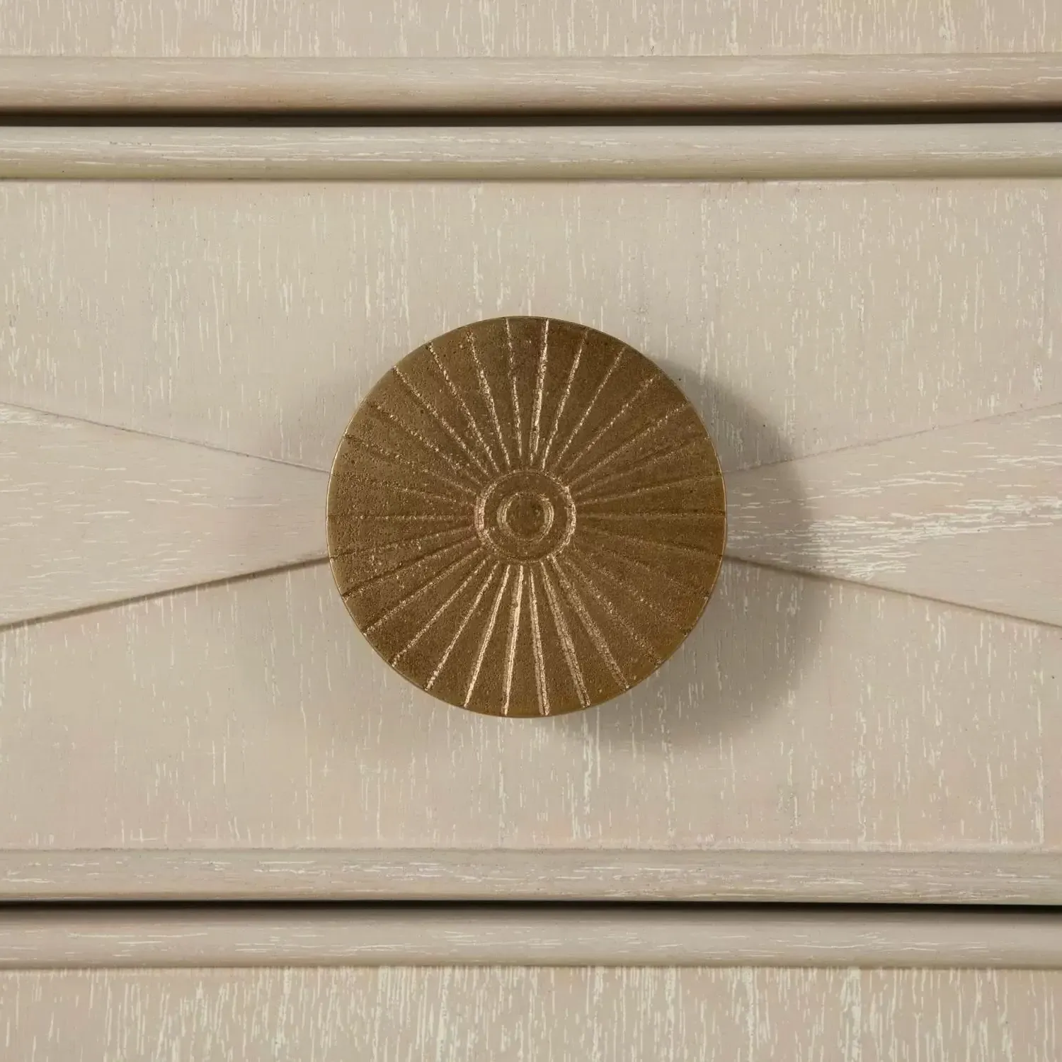 Emberly 3-Drawer Nightstand - White, Oak