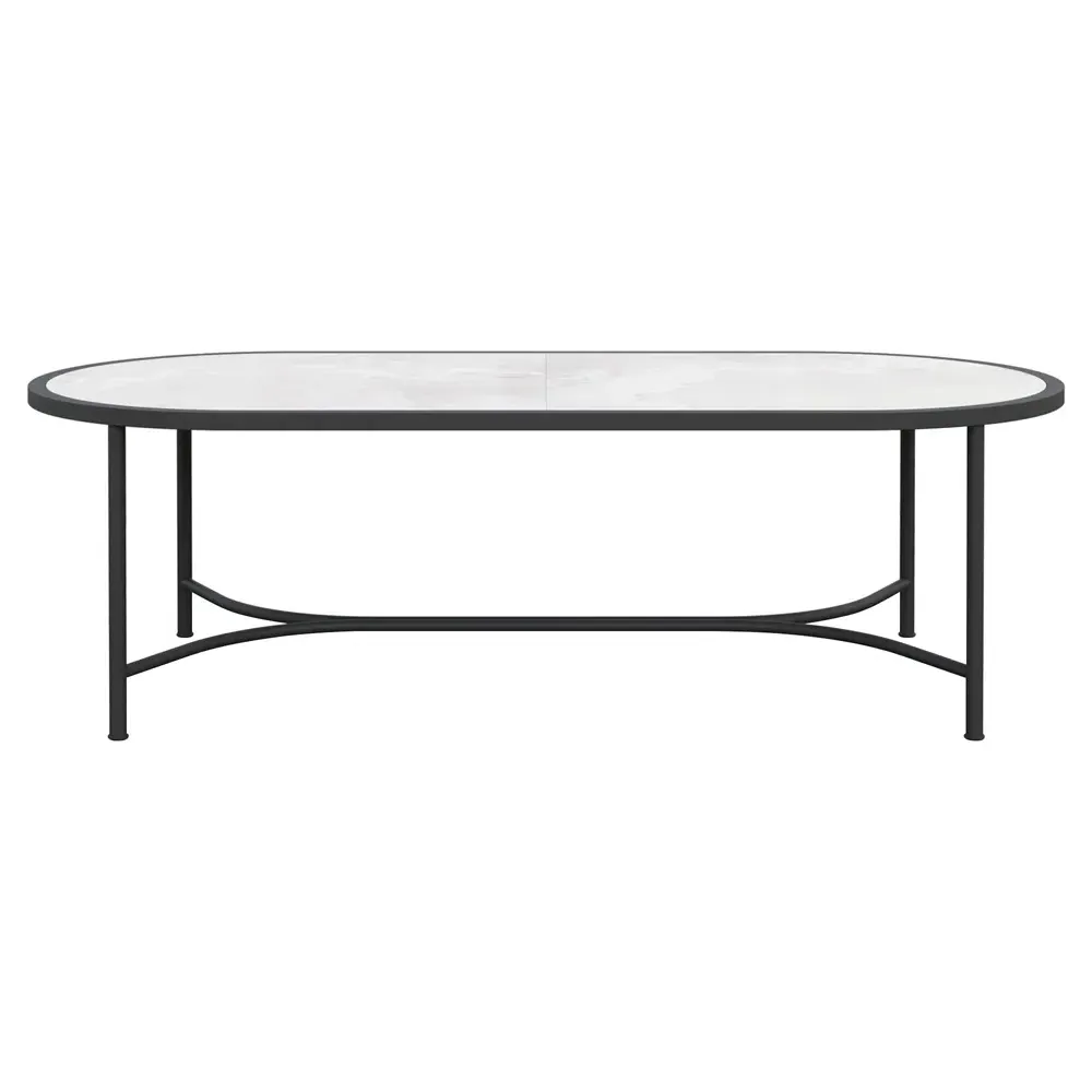 Emeline Helena Oval Outdoor Dining Table - Helena, Dekton