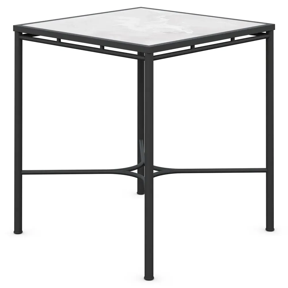 Emeline Helena Square Outdoor Bar Table - Helena, Dekton