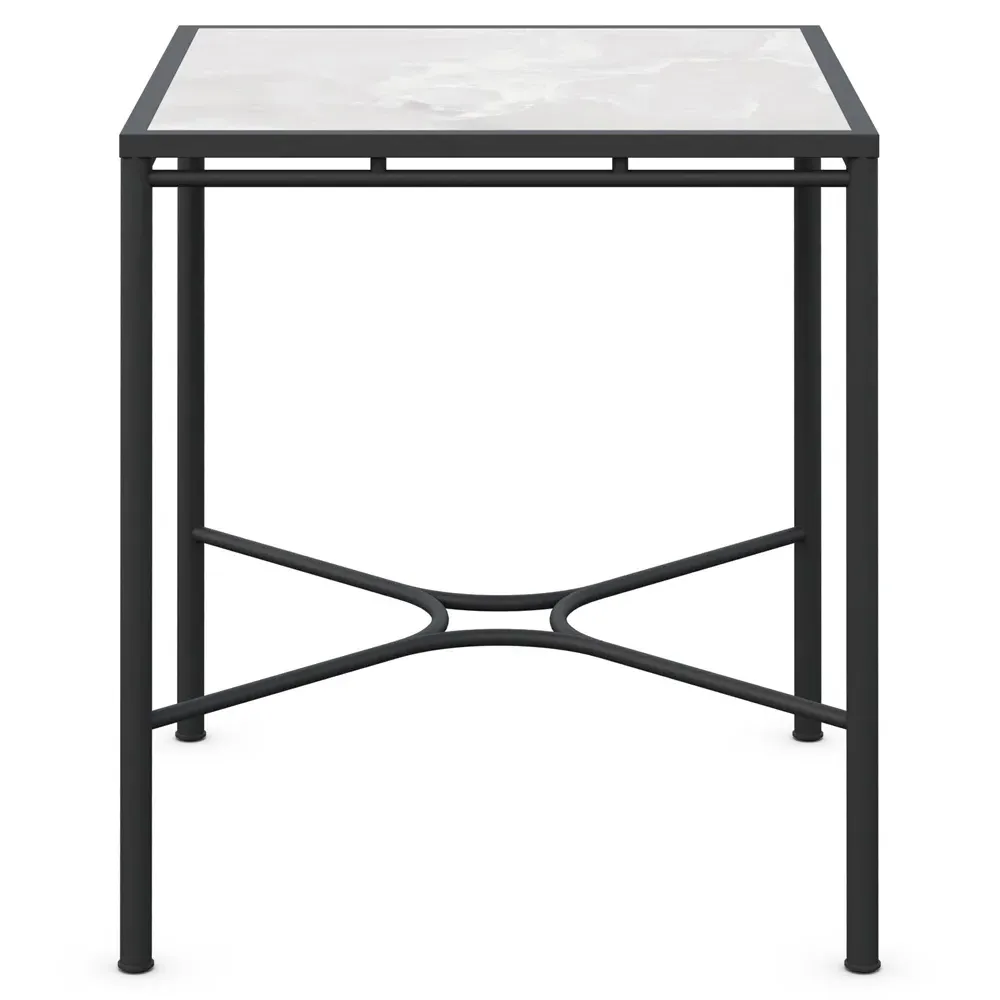 Emeline Helena Square Outdoor Bar Table - Helena, Dekton