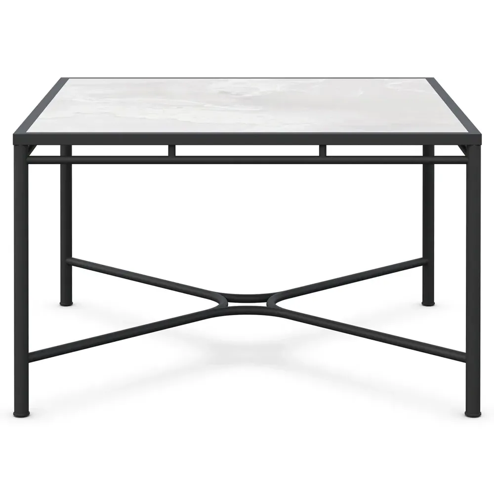 Emeline Helena Square Outdoor Dining Table - Helena, Dekton