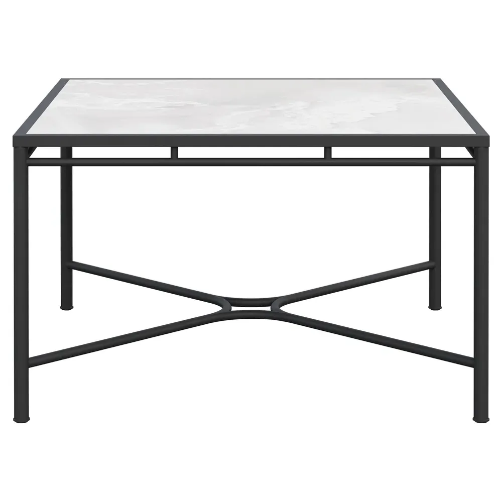 Emeline Helena Square Outdoor Dining Table - Helena, Dekton