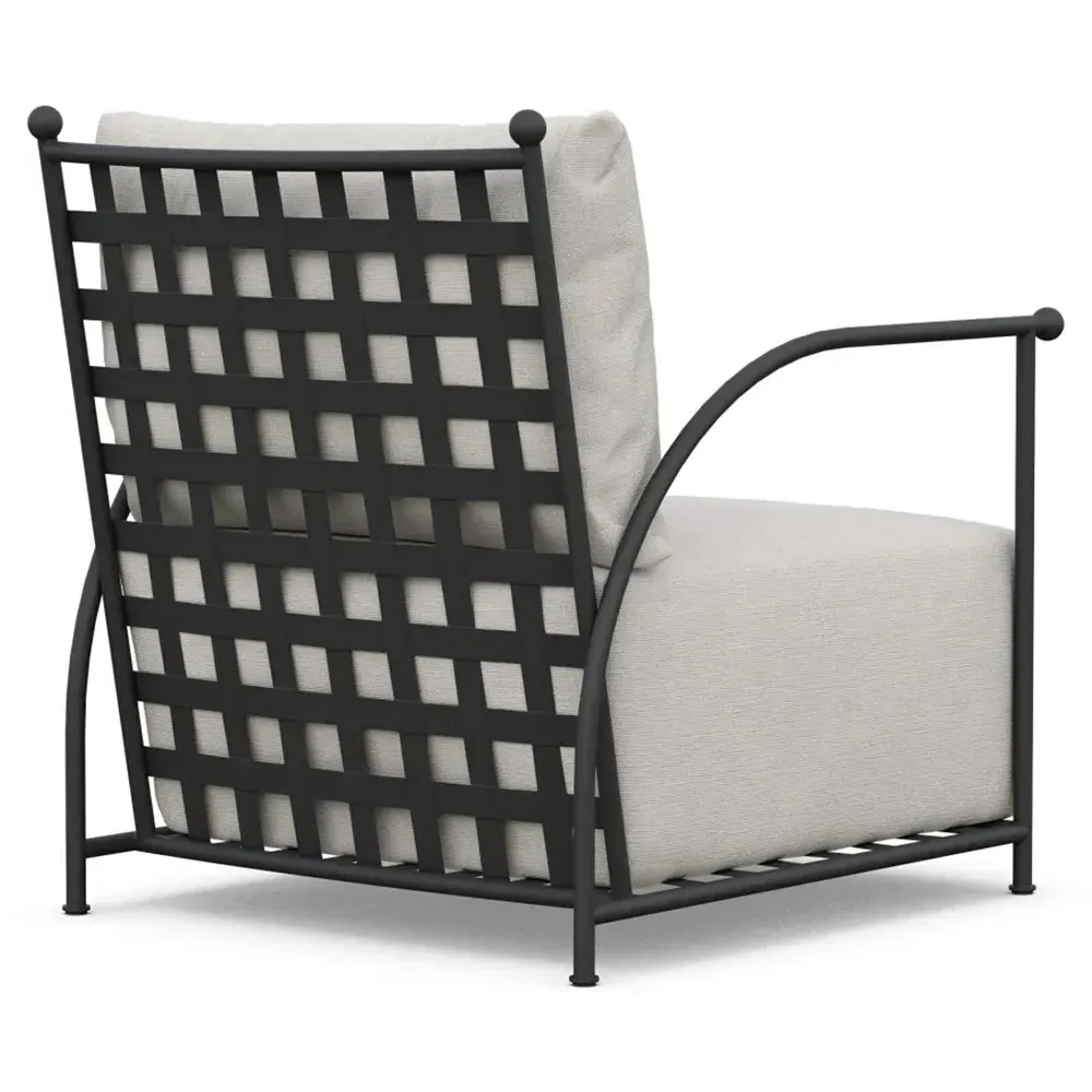 Emeline Lounge Chair - Cream, Iron