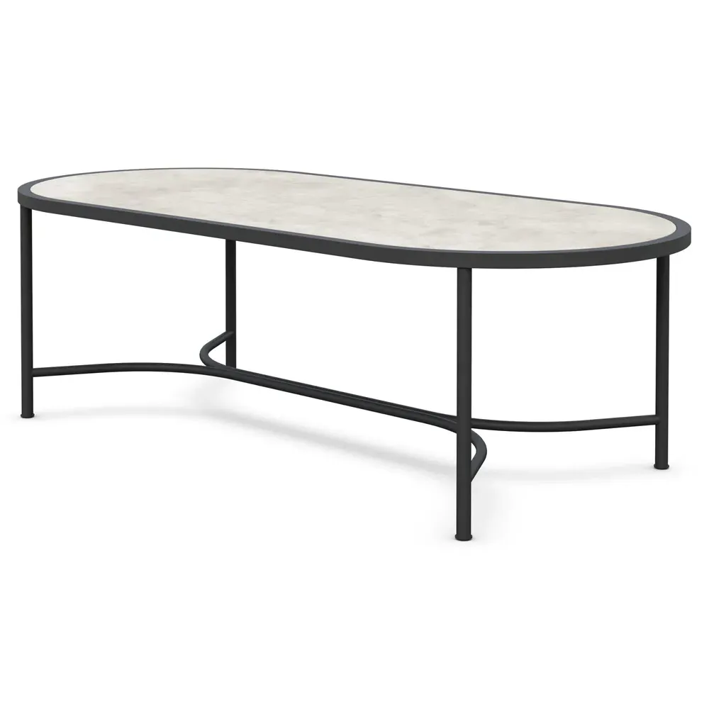 Emeline Oval Outdoor Dining Table - Albarium, Dekton