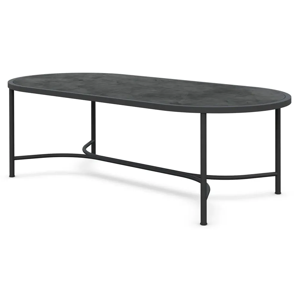 Emeline Oval Outdoor Dining Table - Micron, Dekton