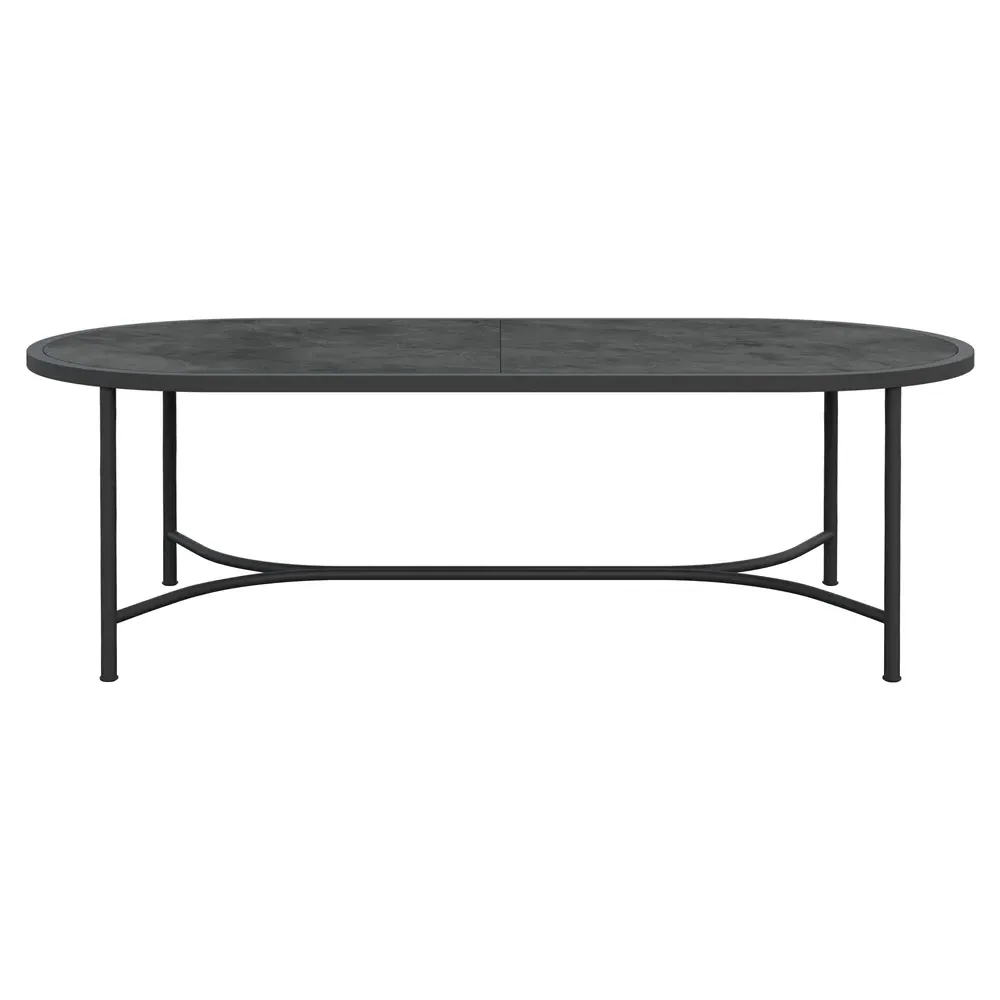 Emeline Oval Outdoor Dining Table - Micron, Dekton