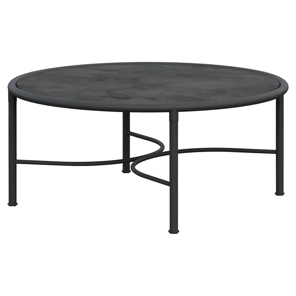 Emeline Round Outdoor Coffee Table - Micron, Dekton