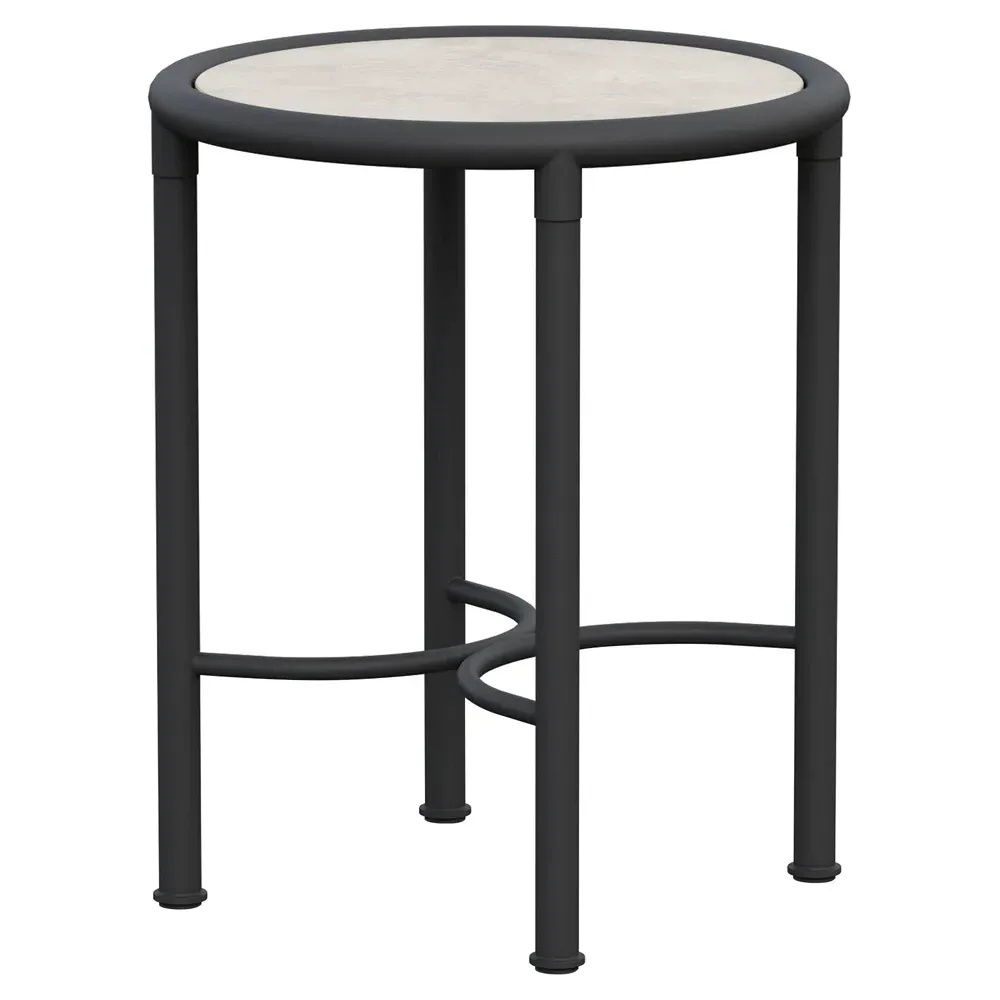 Emeline Round Outdoor Side Table - Albarium, Dekton image