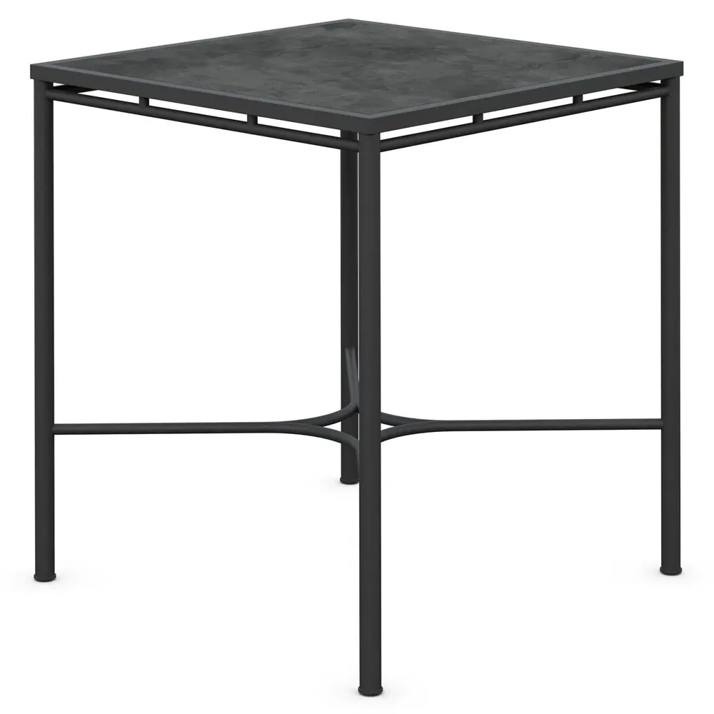 Emeline Square Outdoor Bar Table - Micron, Dekton