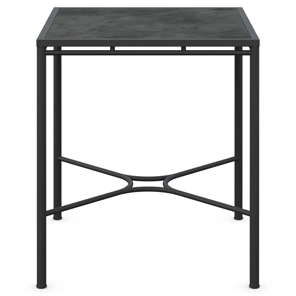 Emeline Square Outdoor Bar Table - Micron, Dekton