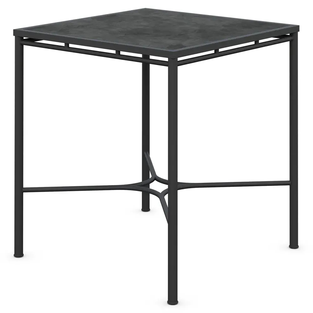 Emeline Square Outdoor Bar Table - Micron, Dekton