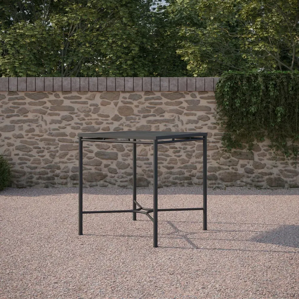 Emeline Square Outdoor Counter Table - Micron, Dekton