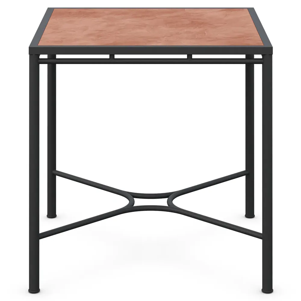 Emeline Square Outdoor Counter Table - Umber, Dekton