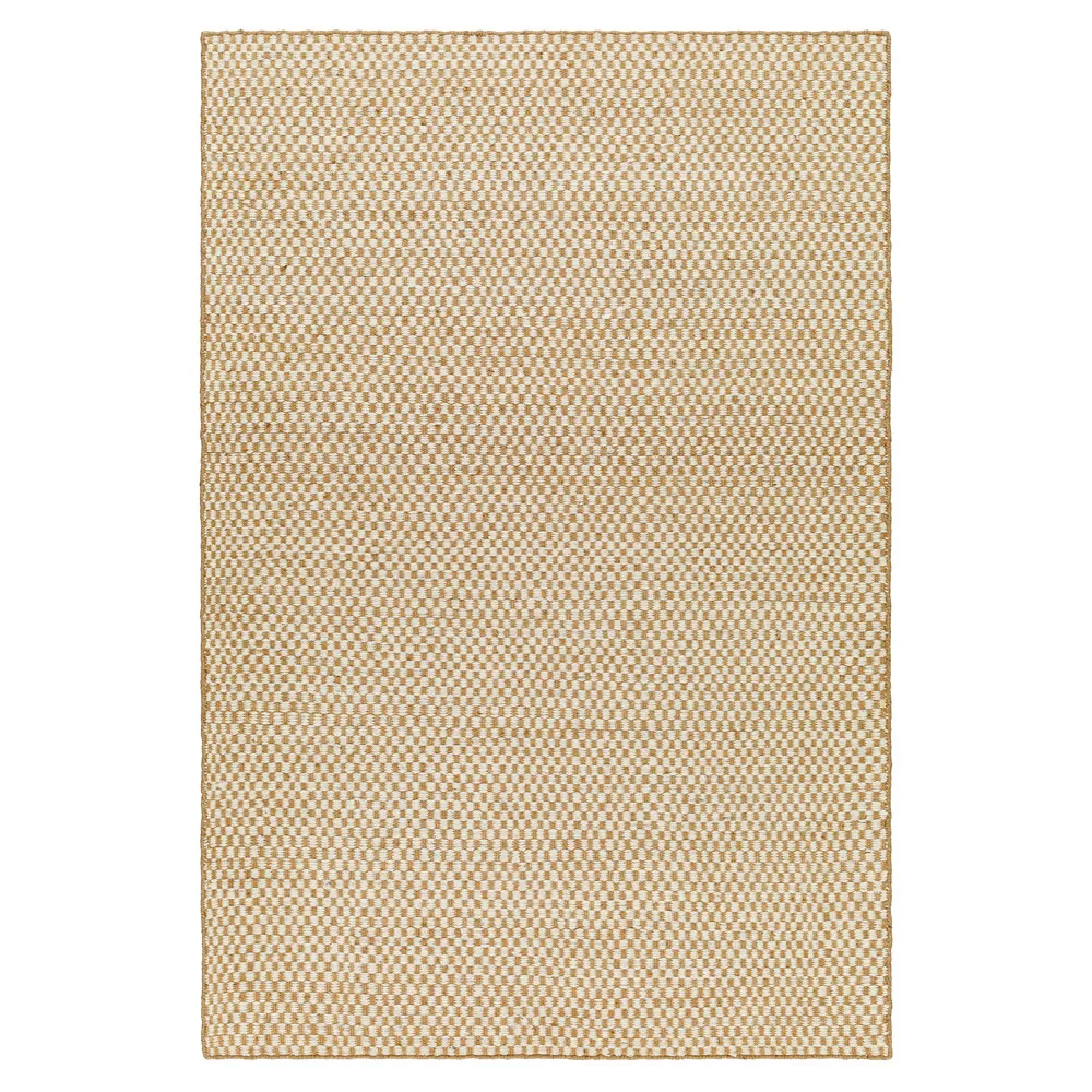 Emilia 9x12 Patterned Rug - Beige, Jute