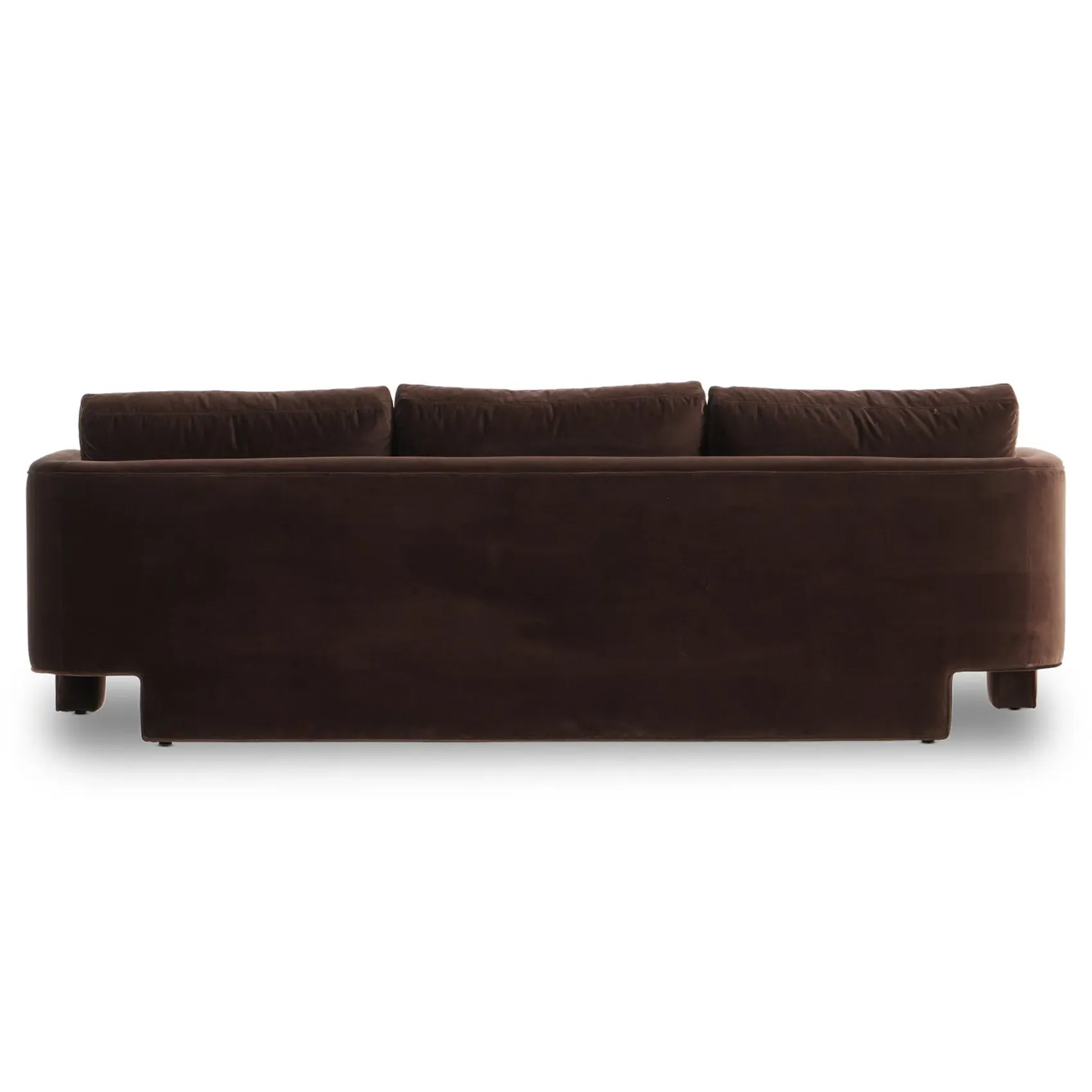 Emiliano Sofa - Brown, Velvet