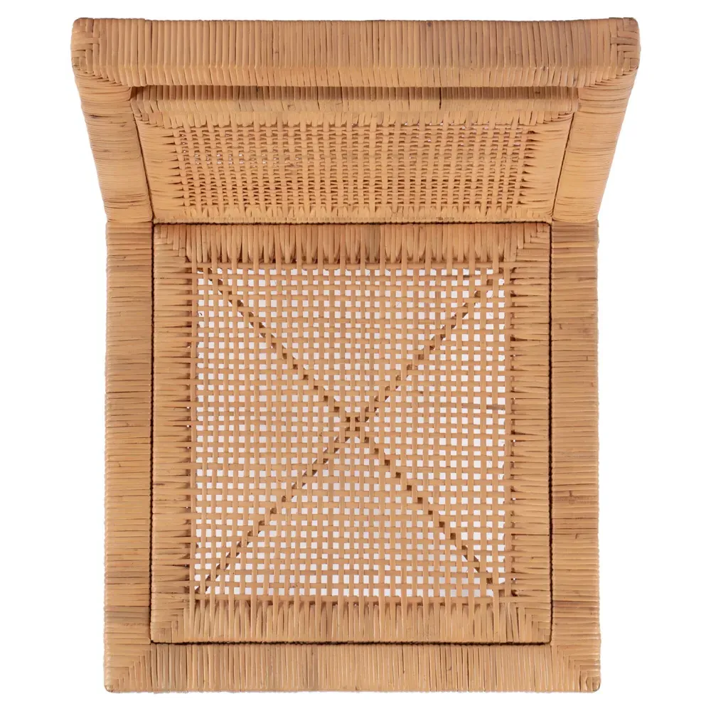 Emille Counter Stool - Brown, Rattan