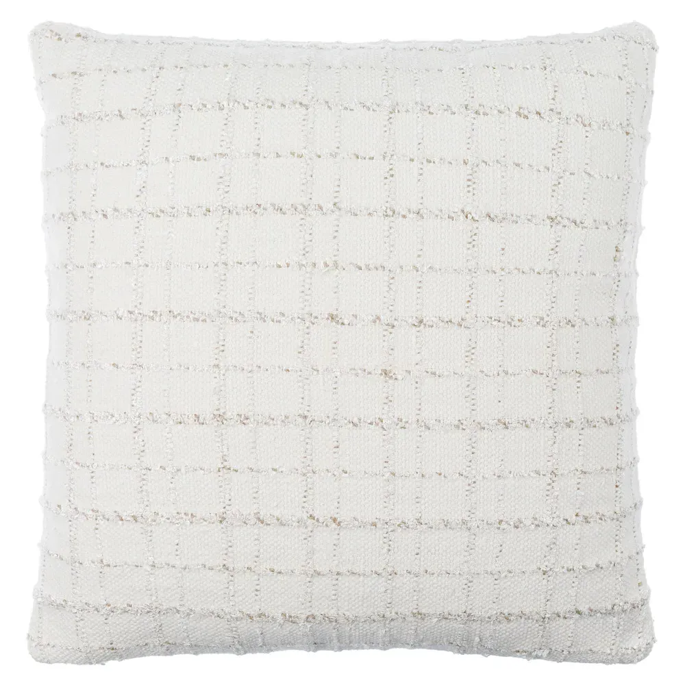 Emmanuel Decorative Throw Pillow - Cream
