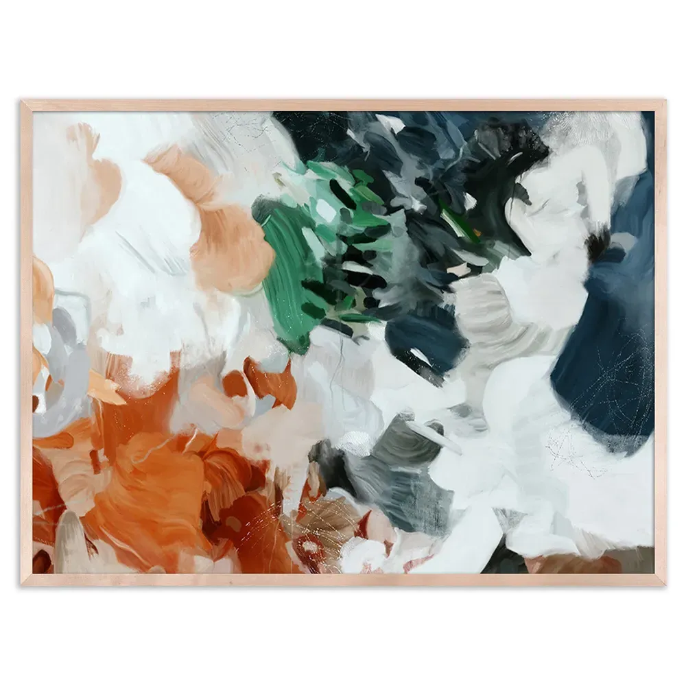 Emmett 30x40 Painting - Natural Frame, Maplewood image