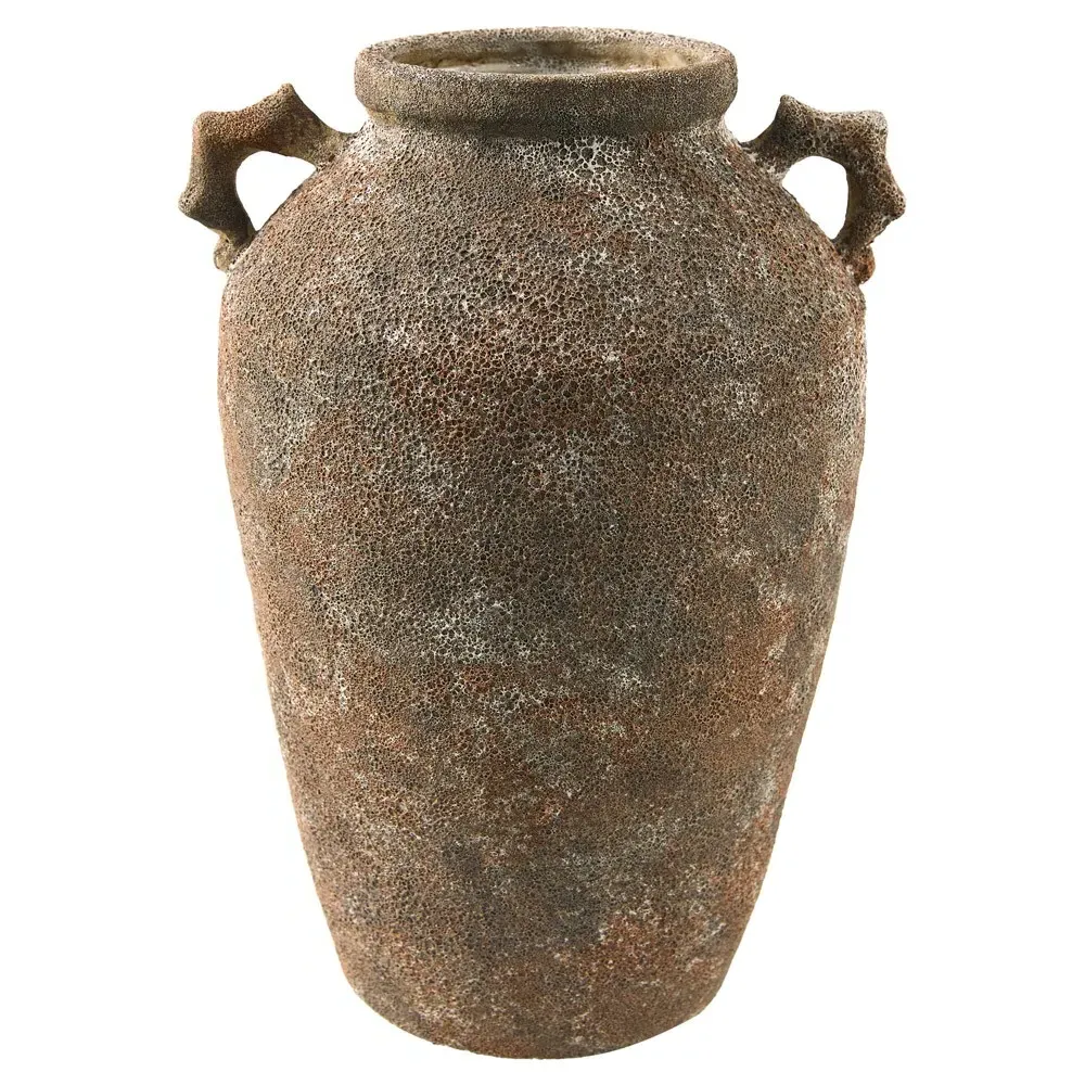 Emmett Ceramic Planter - Brown image