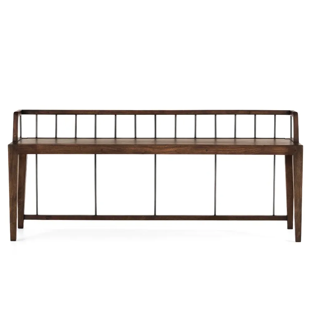 Enola Bench - Brown, Mango Wood image