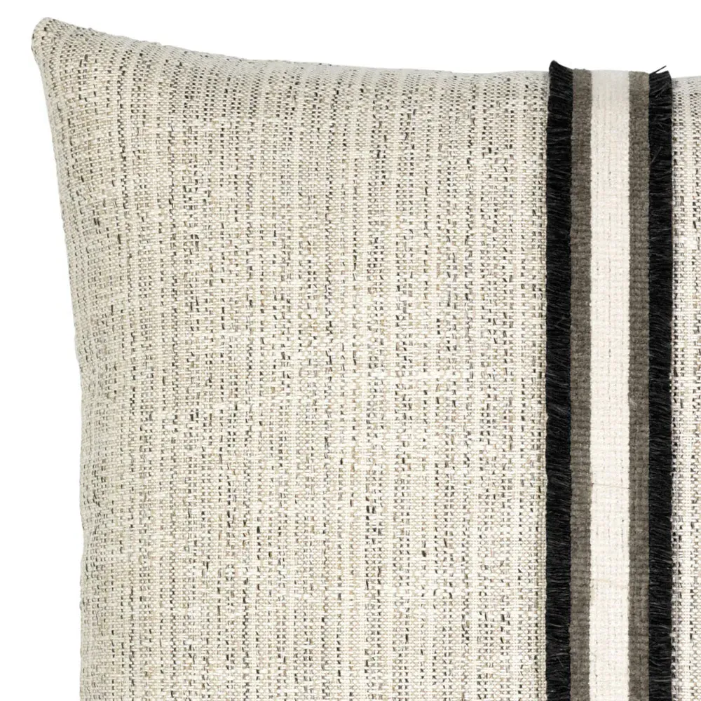 Entity Square Throw Pillow - Linen Cream