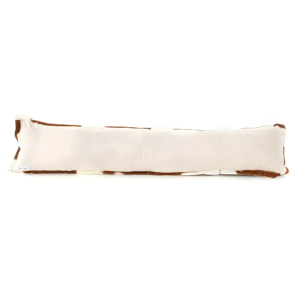 Erielle Lumbar Pillow - Brown, Fur Hide