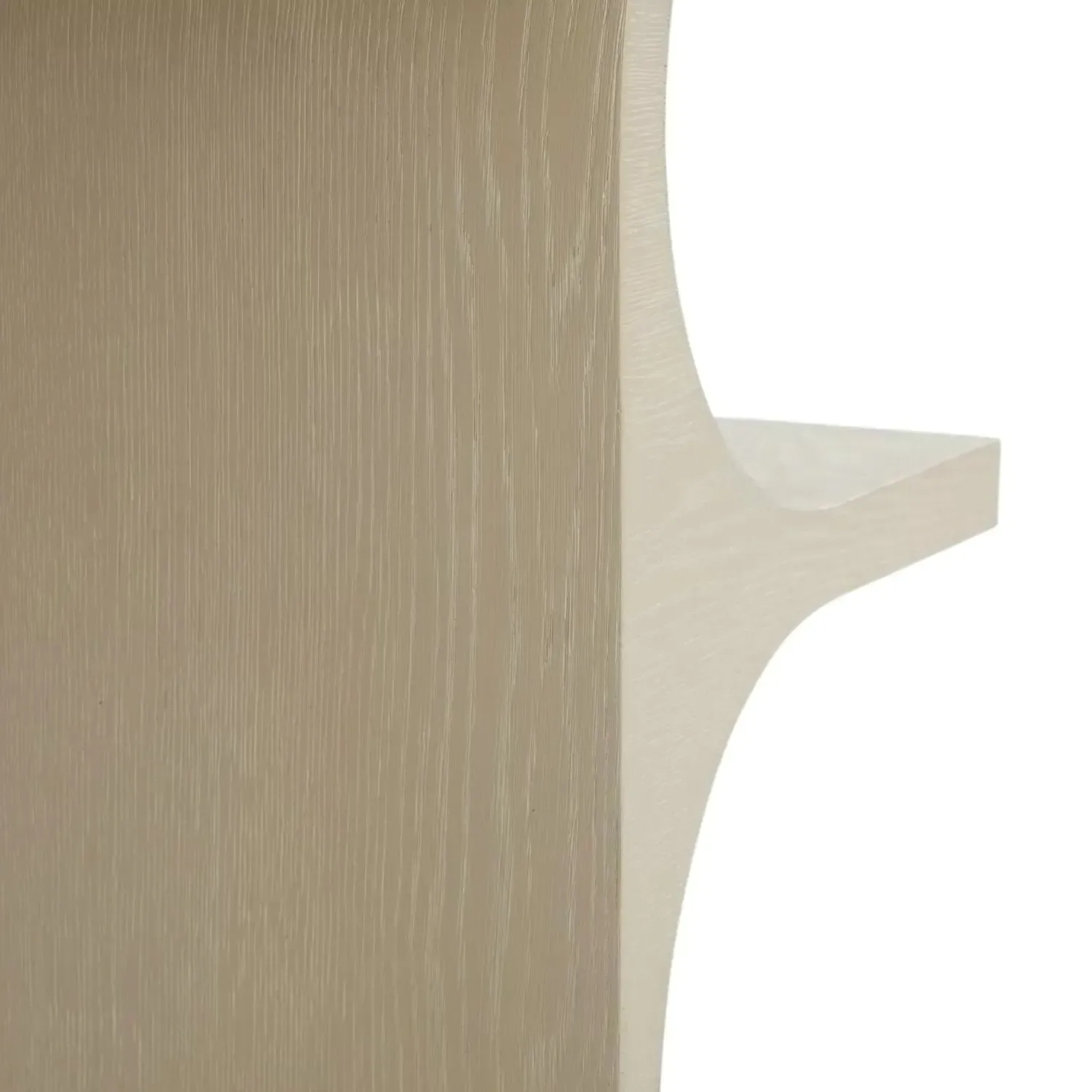 Erin Desk with Shelves - Cerused White, Oak