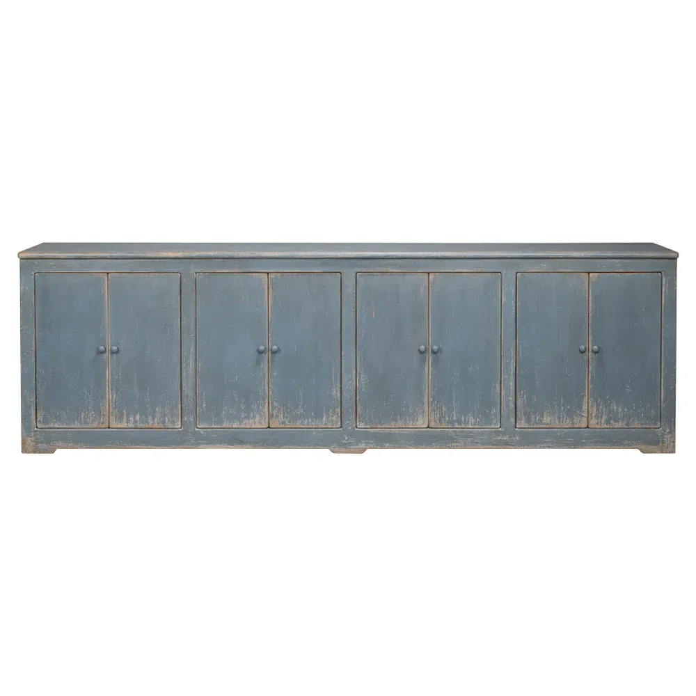 Errol Sideboard - Distressed Blue, Reclaimed Pine image