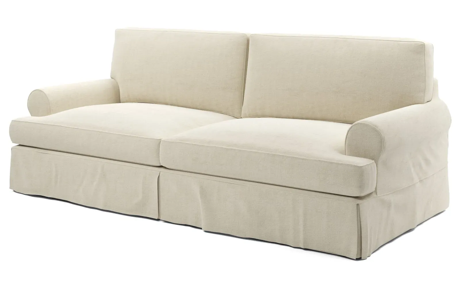 Erving 3-Seater Sofa with Slipcover - Sea Salt
