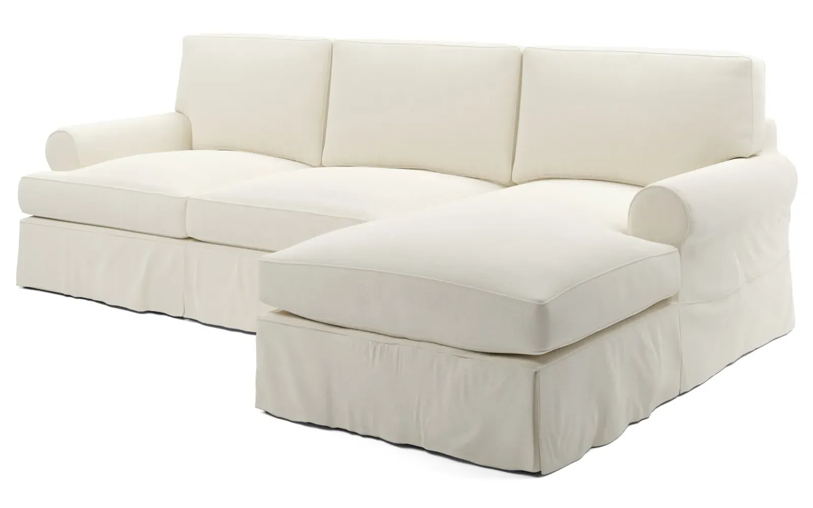 Erving Left Chaise Sectional - Marshmallow