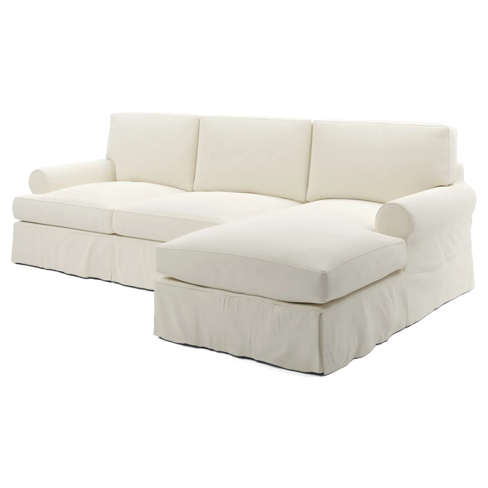 Erving Left Chaise Sectional - Marshmallow image