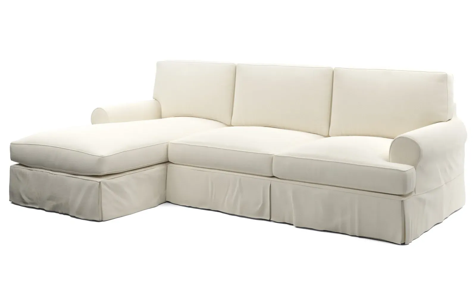 Erving Right Chaise Sectional - Marshmallow