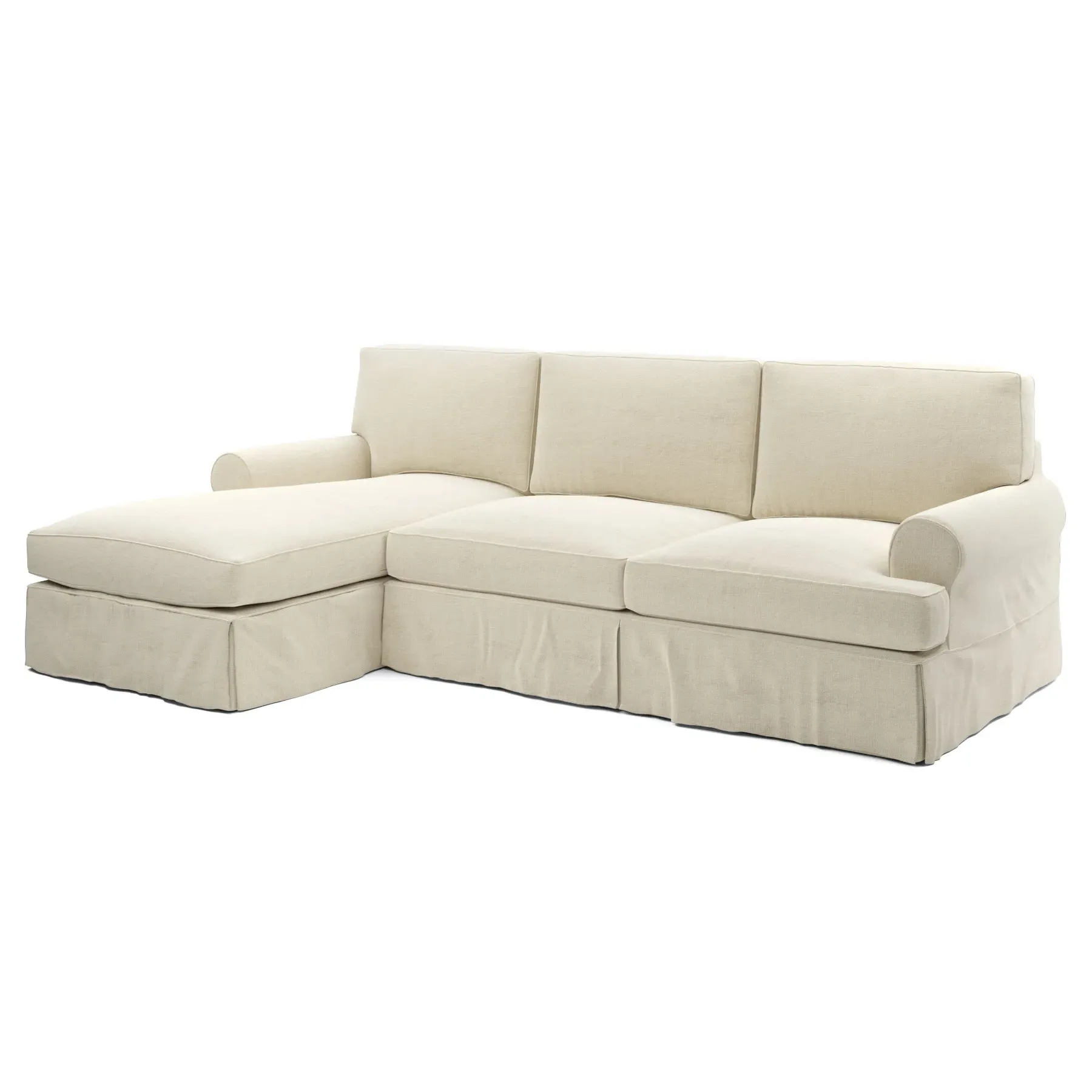 Erving Right Chaise Sectional - Sea Salt