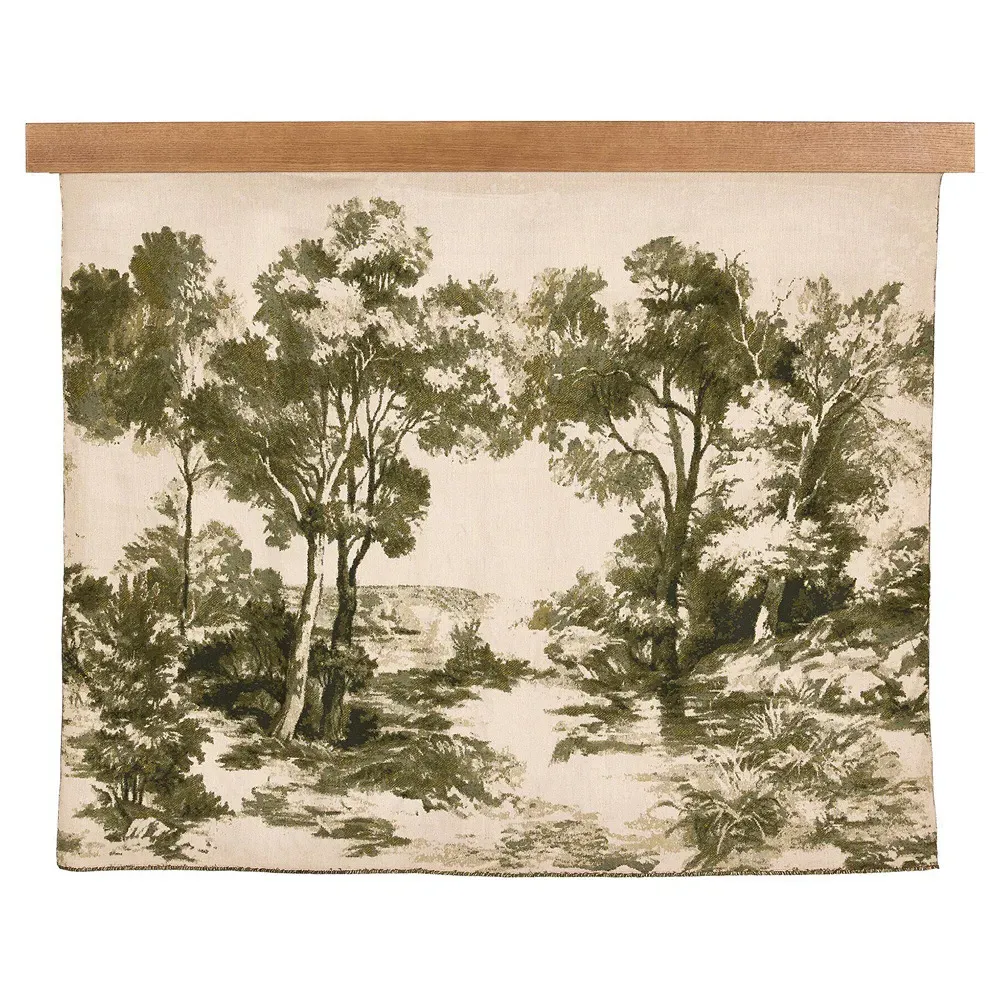Estelle Landscape Tapestry - Green image