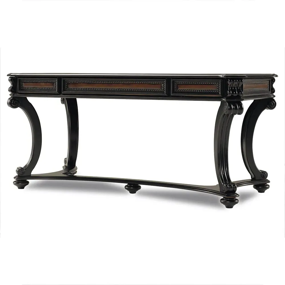 Estelle Writing Desk - Black, Wood