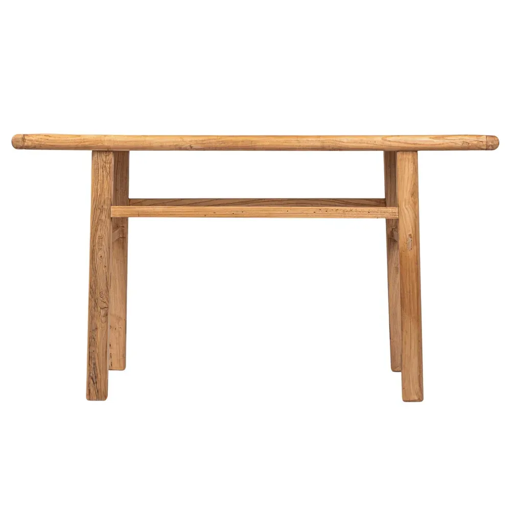 Esther Console Table - Brown, Reclaimed Wood