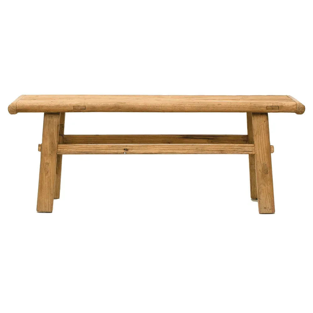 Esther Rectangular Coffee Table - Brown, Reclaimed Wood image