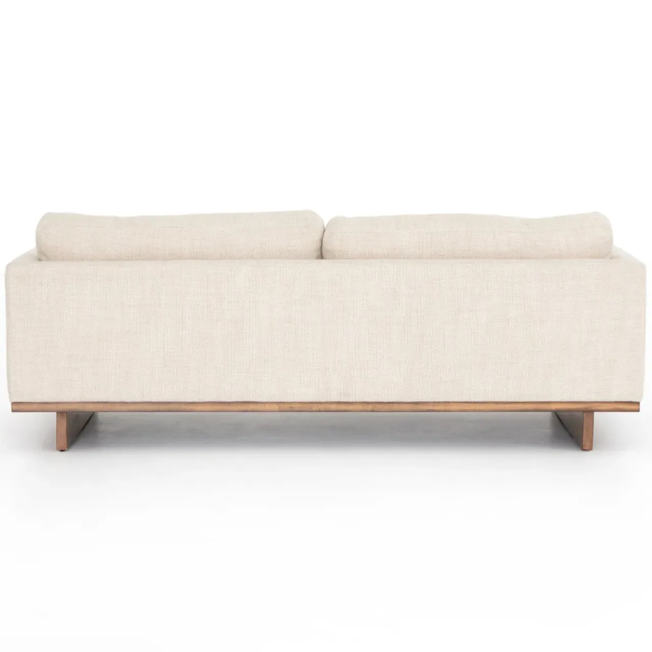 Ethan Cushion Back Sofa - Cream, Performance Fabric