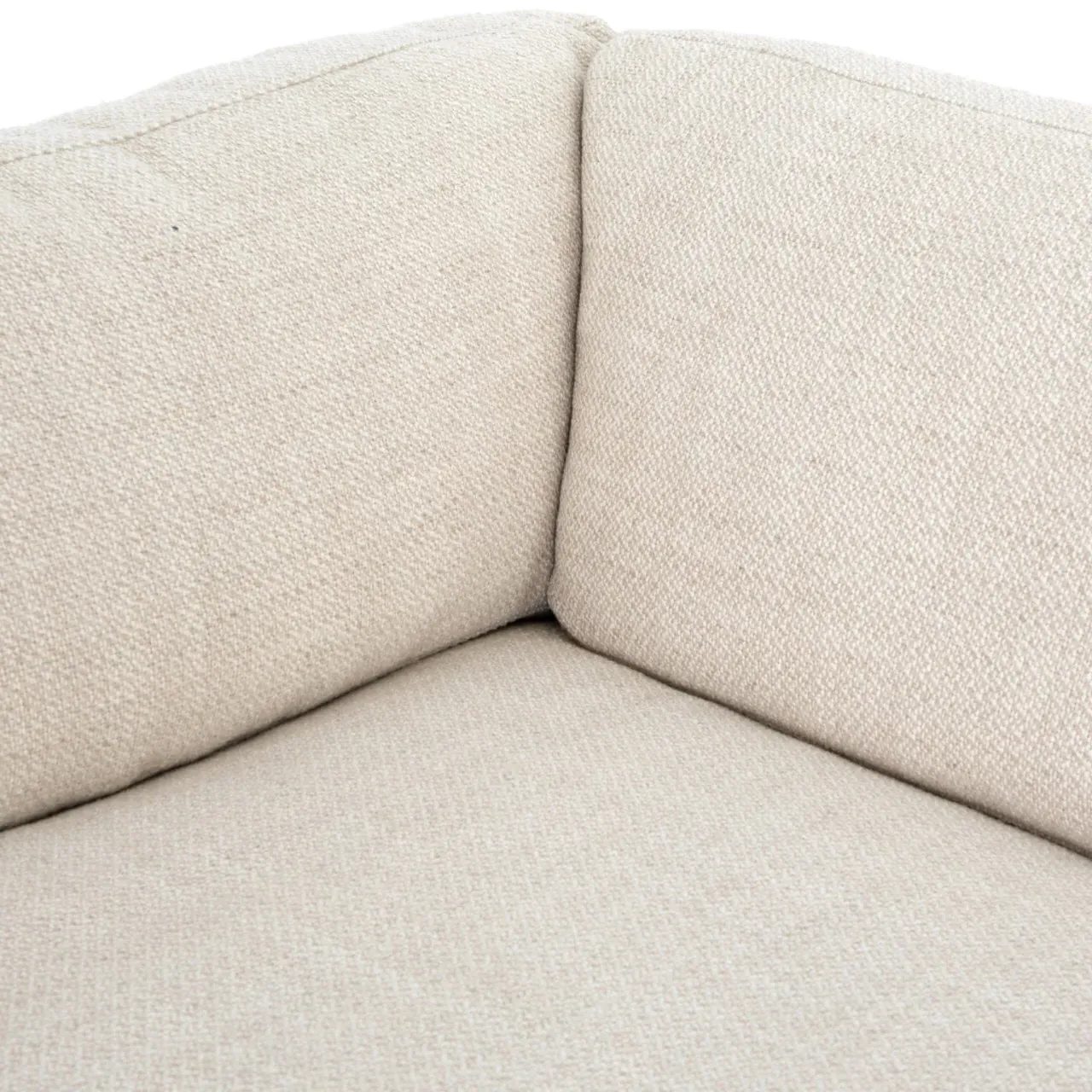 Ethan Left Chaise Sectional Sofa - Cream