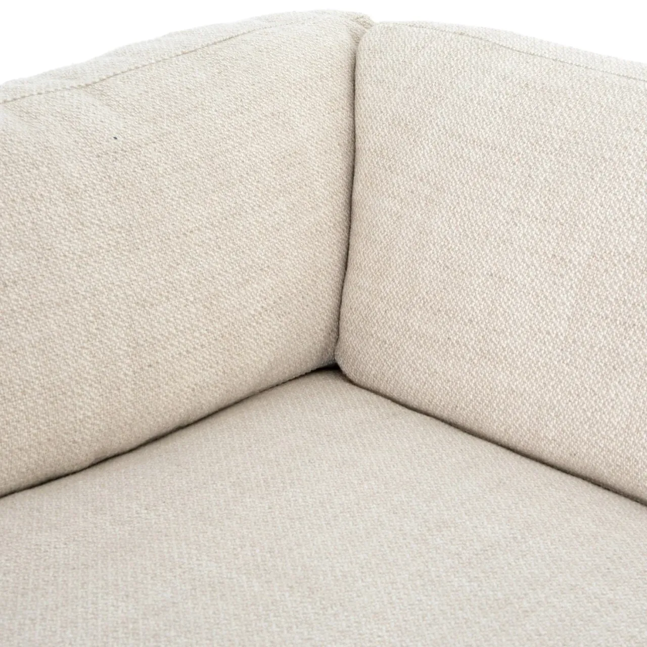 Ethan Left Chaise Sectional Sofa - Cream